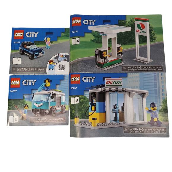 LEGO City Service Station 60257 Instruction Books Only Pretend Play Building - Picture 1 of 7